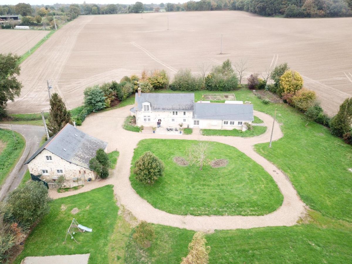 La Haye Georget Bed & Breakfast Feneu Exterior photo